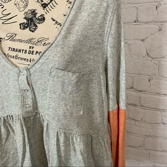 We The Free Womens Heart Of Mine Cotton Peplum Pullover Top Size Medium New! - Picture 4 of 10